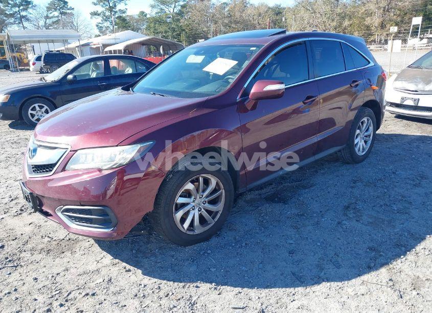 Photo 2 of 2016 Acura Rdx (VIN 5J8TB4H55GL018535)
