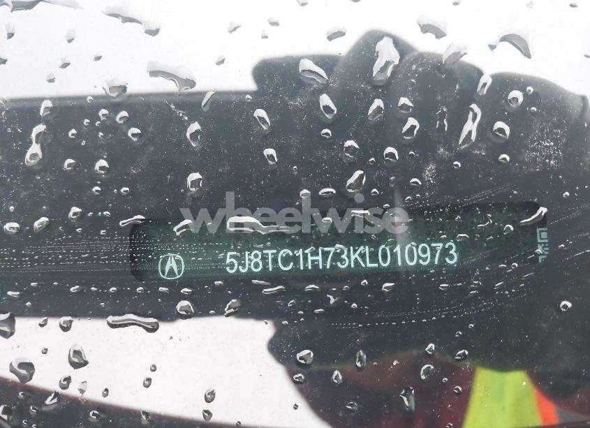 Photo 9 of 2019 Acura Rdx ADVANCE PACKAGE (VIN 5J8TC1H73KL010973)