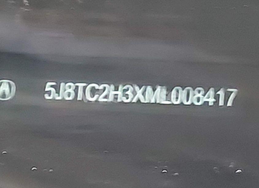 Photo 9 of 2021 Acura Rdx STANDARD (VIN 5J8TC2H3XML008417)