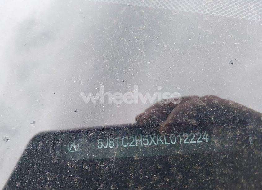 Photo 9 of 2019 Acura Rdx TECHNOLOGY PACKAGE (VIN 5J8TC2H5XKL012224)