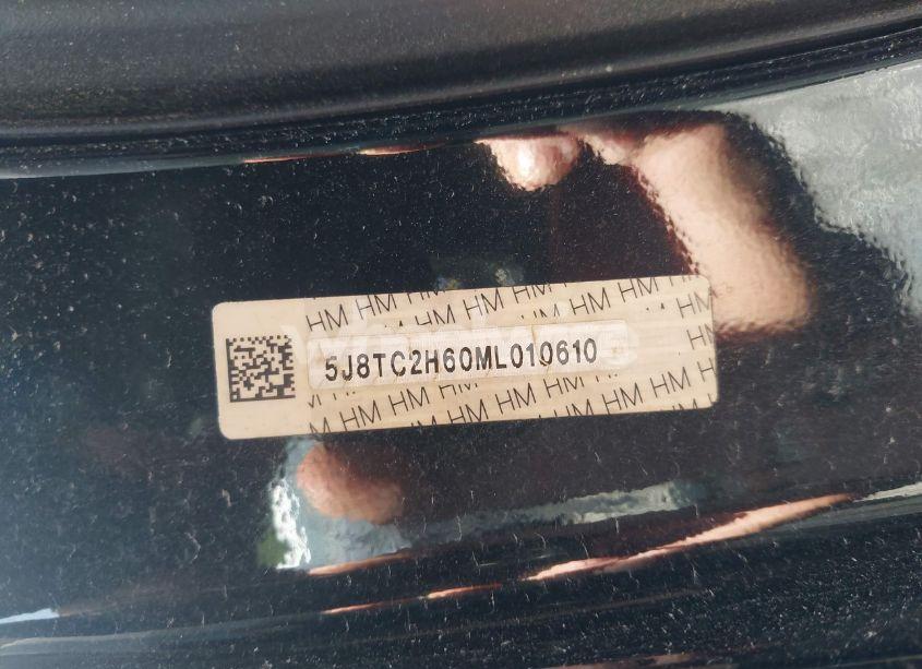 Photo 9 of 2021 Acura Rdx A-SPEC PACKAGE (VIN 5J8TC2H60ML010610)