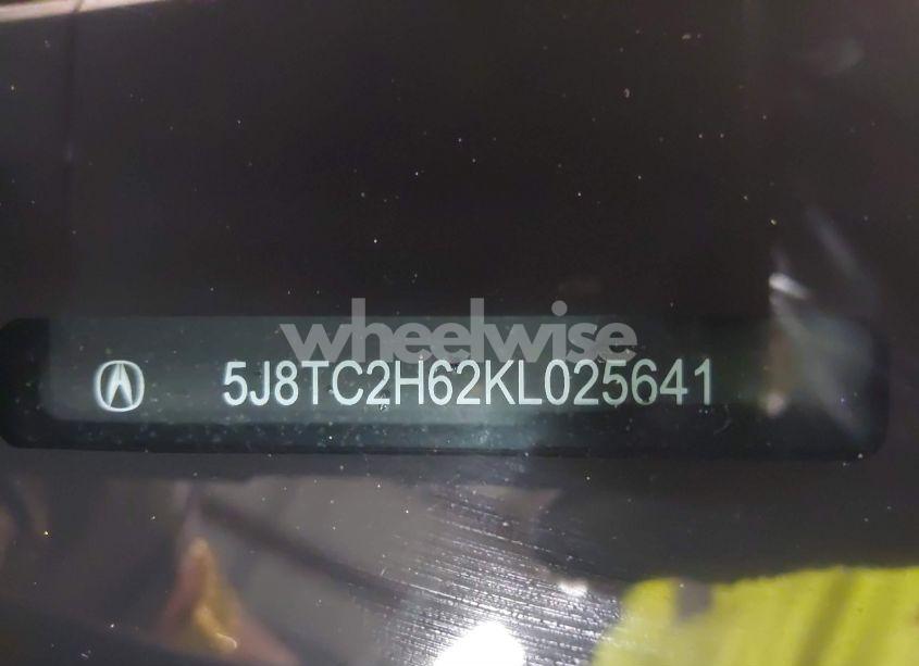 Photo 18 of 2019 Acura Rdx A-SPEC PACKAGE (VIN 5J8TC2H62KL025641)