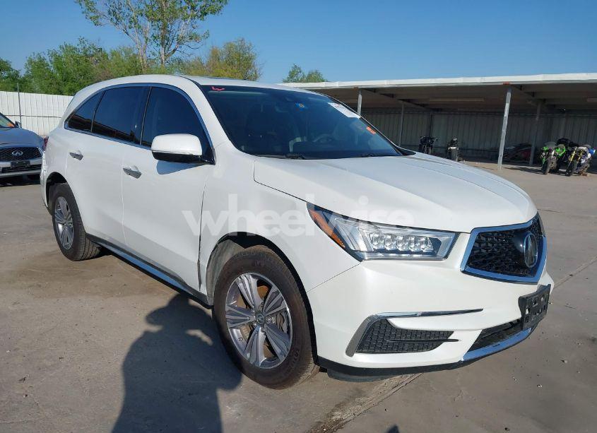2020 Acura Mdx STANDARD (VIN 5J8YD3H30LL009941) main photo