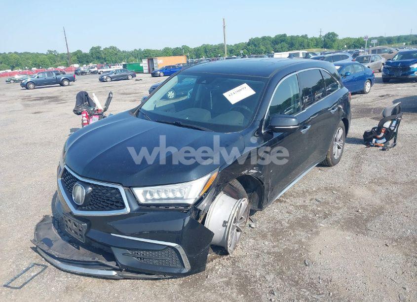 Photo 2 of 2019 Acura Mdx STANDARD (VIN 5J8YD3H31KL010630)