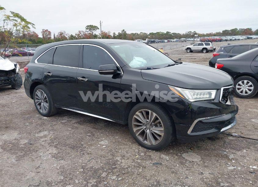 2018 Acura Mdx TECHNOLOGY PACKAGE ACURAWATCH PLUS PKG (VIN 5J8YD3H52JL004321) main photo