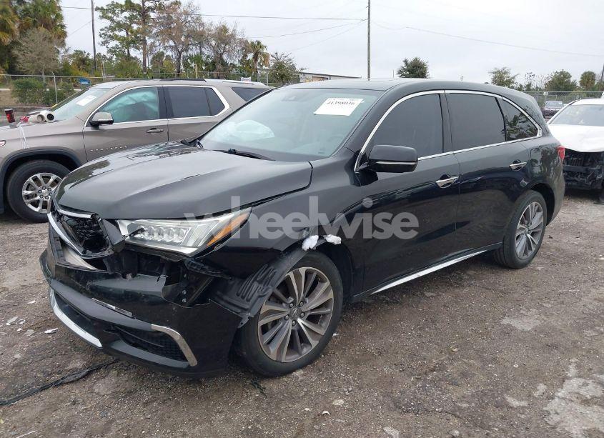 Photo 2 of 2018 Acura Mdx TECHNOLOGY PACKAGE ACURAWATCH PLUS PKG (VIN 5J8YD3H52JL004321)