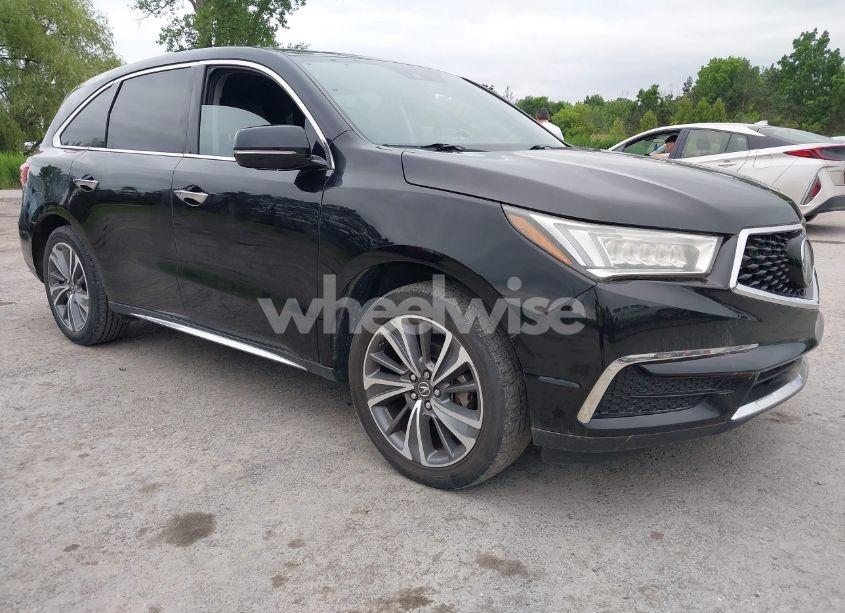 2019 Acura Mdx TECHNOLOGY (VIN 5J8YD3H57KL008494) main photo