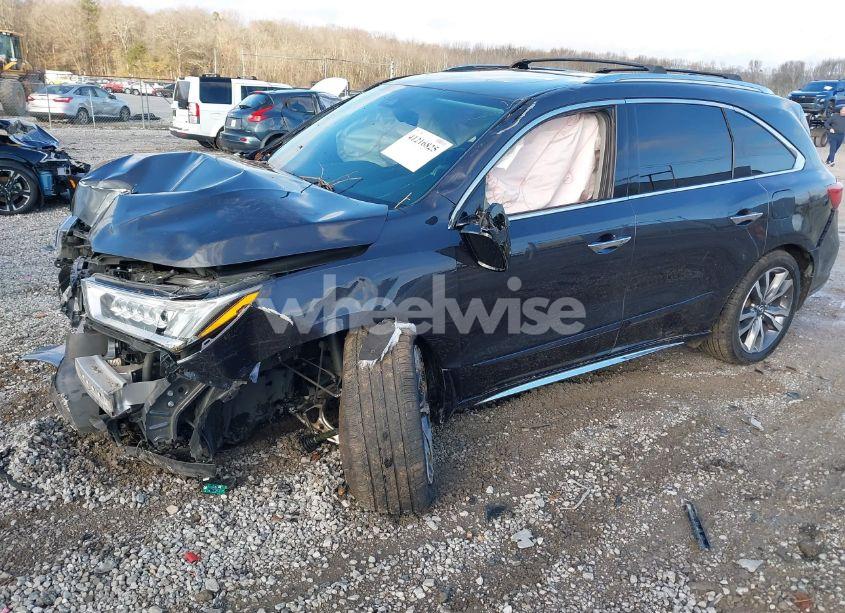 Photo 2 of 2019 Acura Mdx ADVANCE (VIN 5J8YD3H85KL002610)