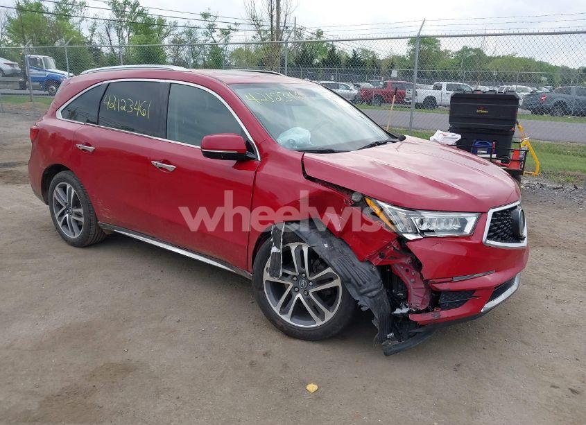 2018 Acura Mdx ADVANCE ENTERTAINMENT PKGS (VIN 5J8YD3H9XJL004635) main photo