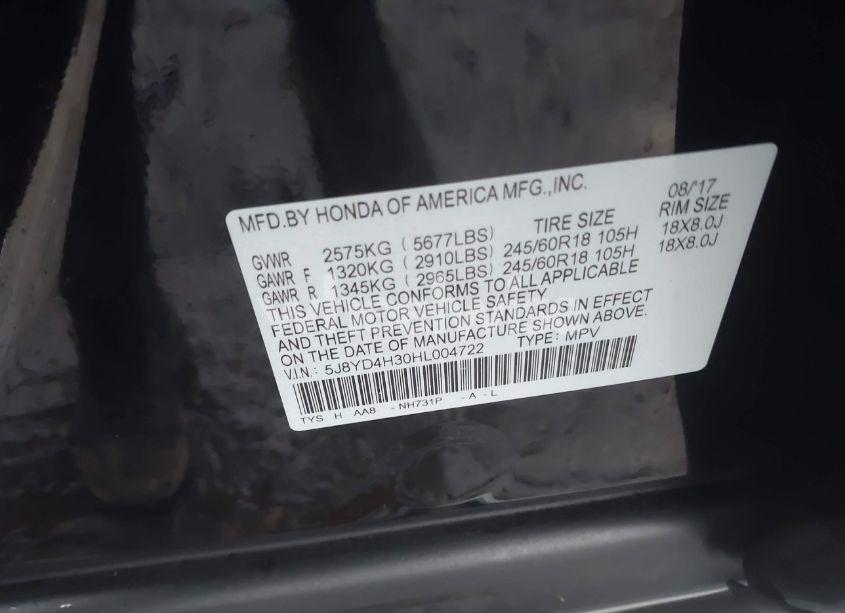 Photo 9 of 2017 Acura Mdx (VIN 5J8YD4H30HL004722)