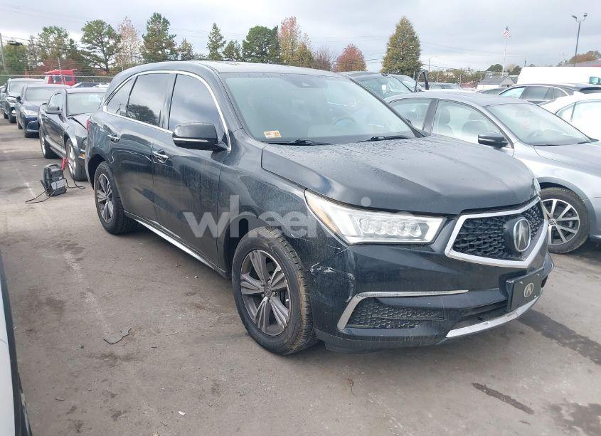 2019 Acura Mdx STANDARD (VIN 5J8YD4H38KL000182) main photo