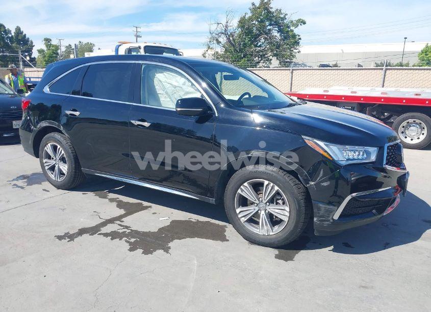 2019 Acura Mdx STANDARD (VIN 5J8YD4H38KL001980) main photo