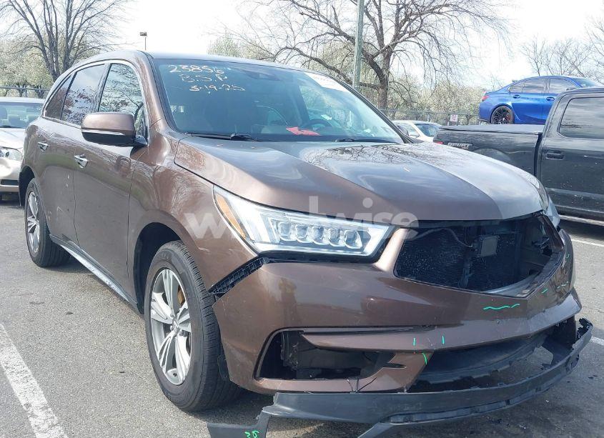 2019 Acura Mdx STANDARD (VIN 5J8YD4H3XKL023804) main photo