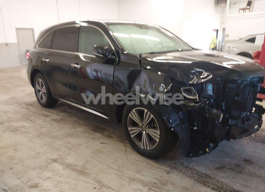 2019 Acura Mdx STANDARD (VIN 5J8YD4H3XKL025908) main photo