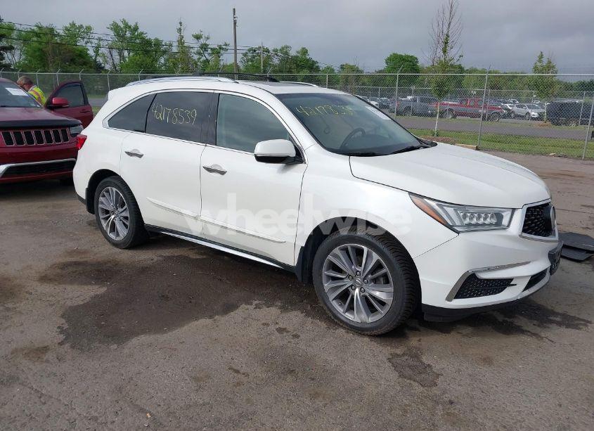 2017 Acura Mdx TECHNOLOGY (VIN 5J8YD4H50HL006214) main photo