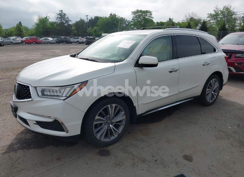 Photo 2 of 2017 Acura Mdx TECHNOLOGY (VIN 5J8YD4H50HL006214)