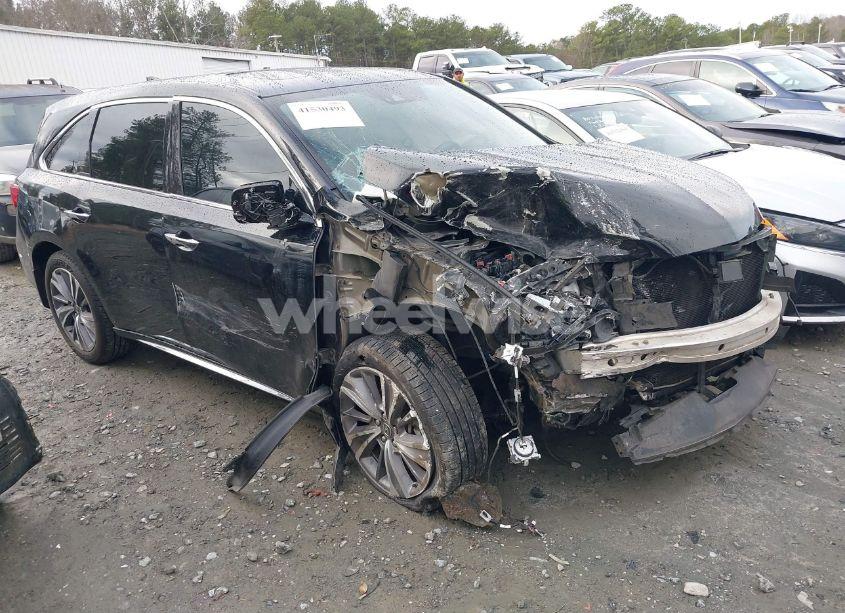 2018 Acura Mdx TECHNOLOGY PACKAGE ACURAWATCH PLUS PKG (VIN 5J8YD4H51JL021231) main photo