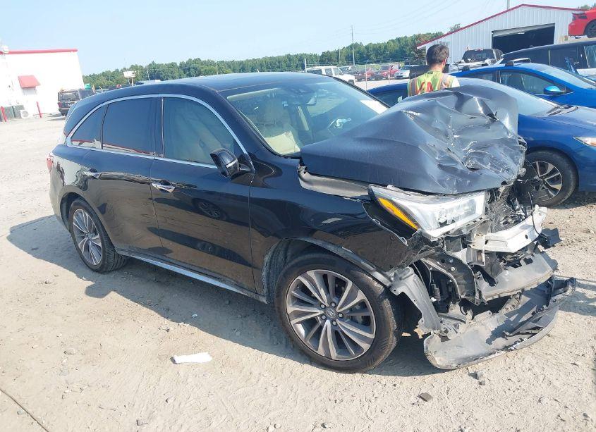 2018 Acura Mdx TECHNOLOGY PACKAGE ACURAWATCH PLUS PKG (VIN 5J8YD4H52JL022338) main photo