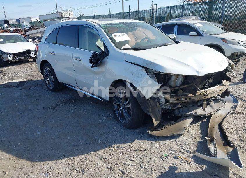 2019 Acura Mdx TECH PKG (VIN 5J8YD4H53KL000446) main photo