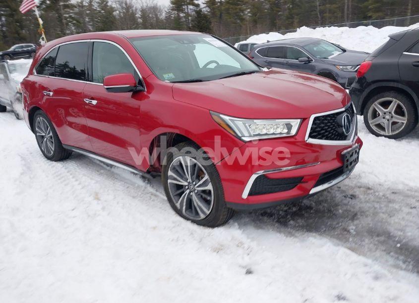 2019 Acura Mdx TECH PKG (VIN 5J8YD4H53KL017196) main photo