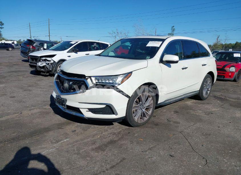 Photo 2 of 2018 Acura Mdx TECHNOLOGY PACKAGE ACURAWATCH PLUS PKG (VIN 5J8YD4H54JL022096)