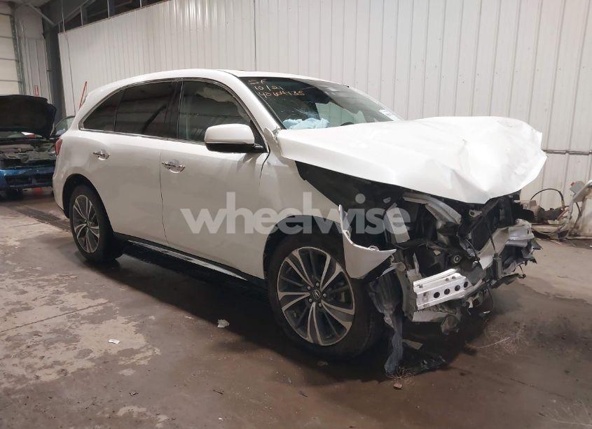 2019 Acura Mdx TECH PKG (VIN 5J8YD4H55KL026773) main photo