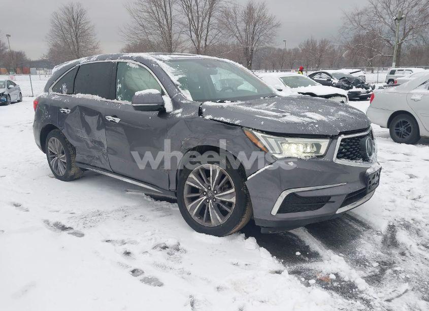 2018 Acura Mdx TECHNOLOGY PACKAGE ACURAWATCH PLUS PKG (VIN 5J8YD4H56JL001458) main photo