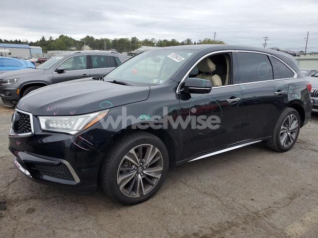 Photo 3 of 2019 ACURA MDX TECHNOLOGY N/A (VIN 5J8YD4H56KL018701)