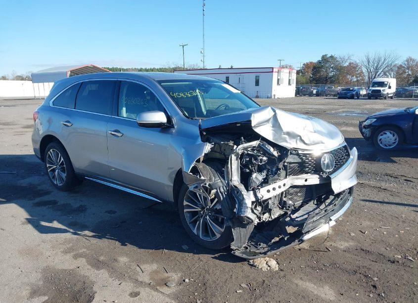 2019 Acura Mdx TECH PKG (VIN 5J8YD4H56KL022831) main photo