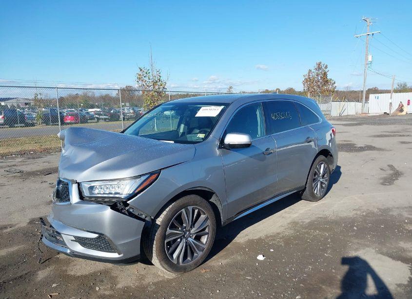 Photo 2 of 2019 Acura Mdx TECH PKG (VIN 5J8YD4H56KL022831)