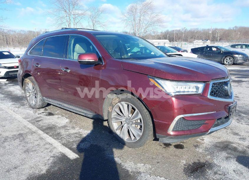 2018 Acura Mdx TECHNOLOGY PACKAGE ACURAWATCH PLUS PKG (VIN 5J8YD4H59JL007514) main photo