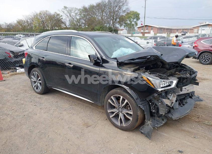 2019 Acura Mdx ADVANCE PKG (VIN 5J8YD4H86KL003836) main photo