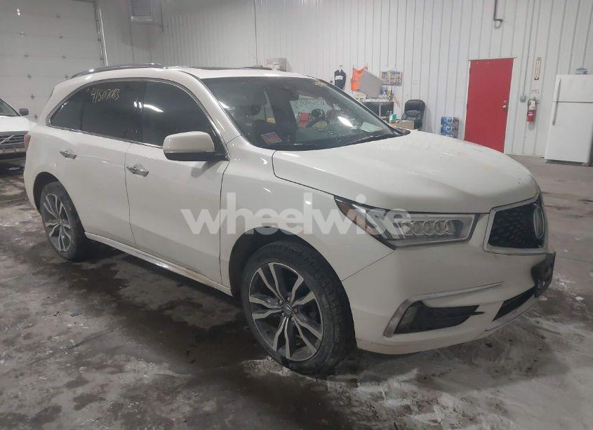 2019 Acura Mdx ADVANCE ENTERTAINMENT PKGS (VIN 5J8YD4H92KL007522) main photo