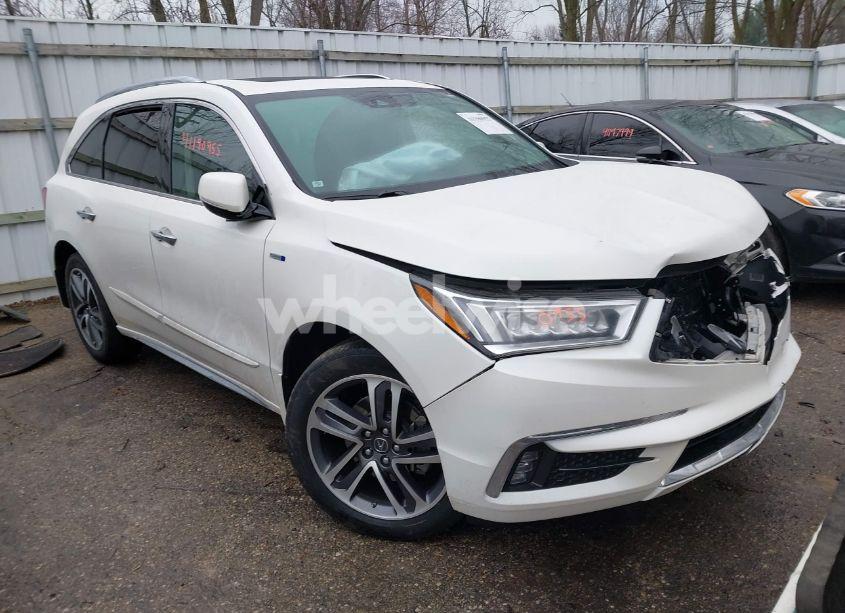 2019 Acura Mdx SPORT HYBRID ADVANCE PACKAGE (VIN 5J8YD7H71KL000061) main photo
