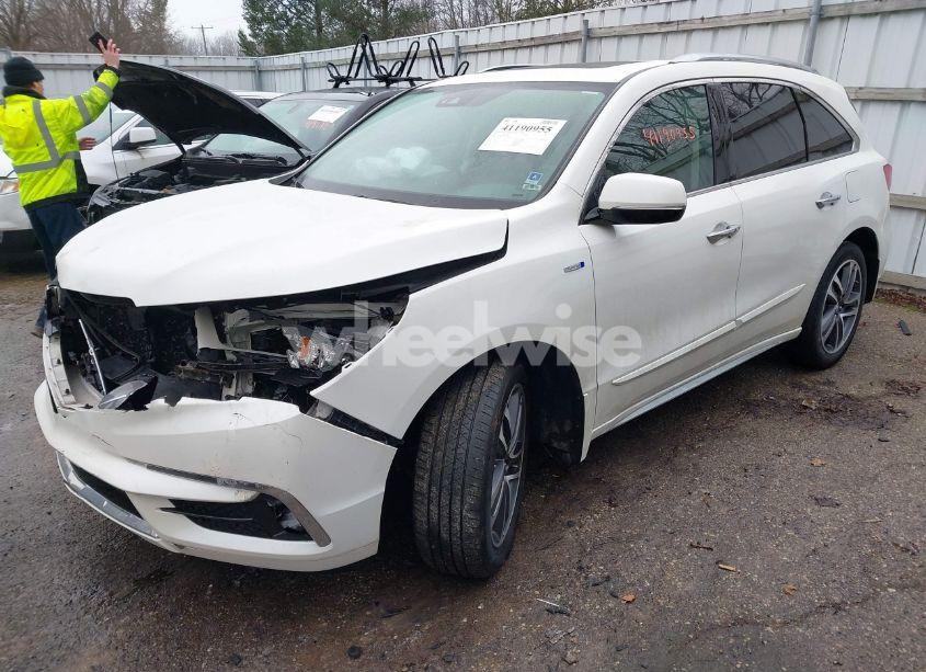 Photo 2 of 2019 Acura Mdx SPORT HYBRID ADVANCE PACKAGE (VIN 5J8YD7H71KL000061)