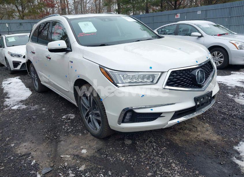 2019 Acura Mdx SPORT HYBRID ADVANCE PACKAGE (VIN 5J8YD7H77KL000596) main photo