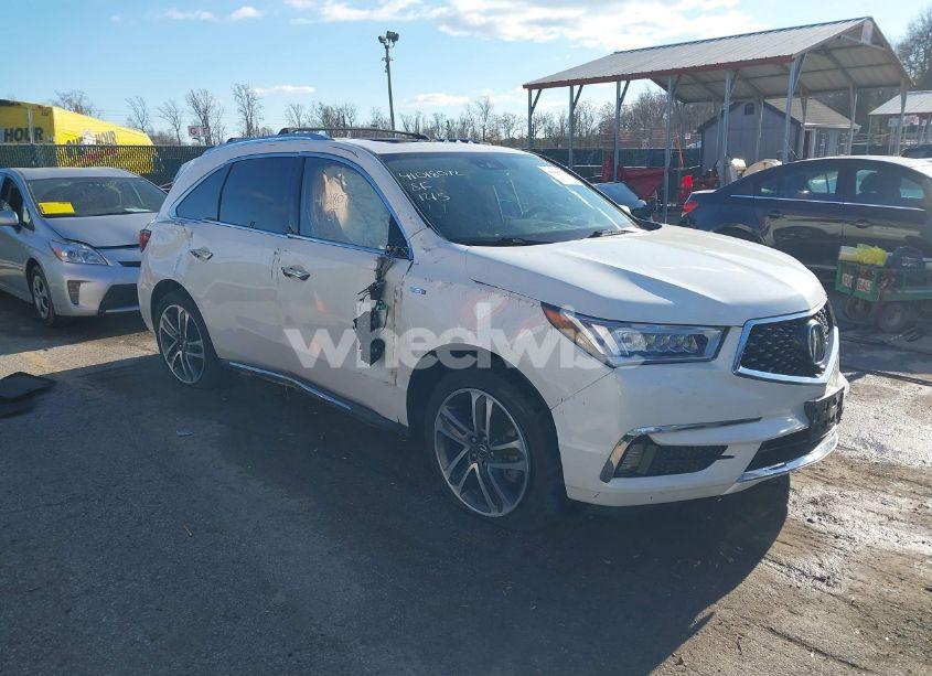 2018 Acura Mdx SPORT HYBRID ADVANCE PACKAGE (VIN 5J8YD7H78JL000864) main photo