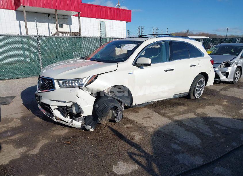 Photo 2 of 2018 Acura Mdx SPORT HYBRID ADVANCE PACKAGE (VIN 5J8YD7H78JL000864)