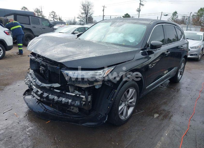 Photo 2 of 2022 Acura Mdx STANDARD (VIN 5J8YD9H3XNL001089)