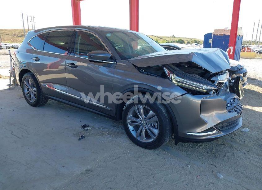 2022 Acura Mdx STANDARD (VIN 5J8YD9H3XNL002792) main photo