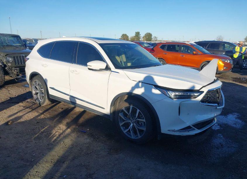 2022 Acura Mdx TECHNOLOGY PACKAGE (VIN 5J8YD9H46NL006783) main photo