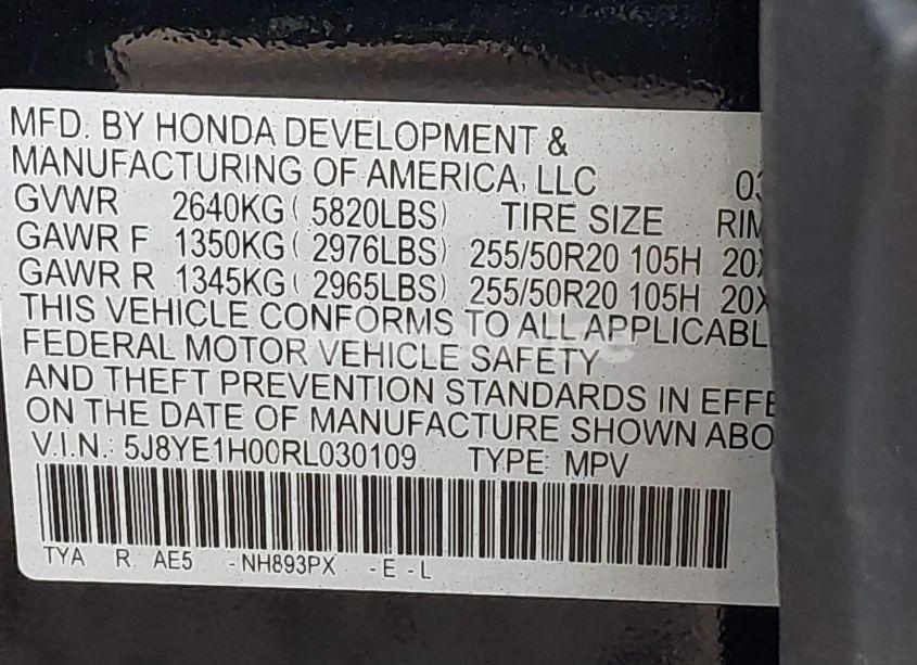 Photo 9 of 2024 Acura Mdx A-SPEC (VIN 5J8YE1H00RL030109)