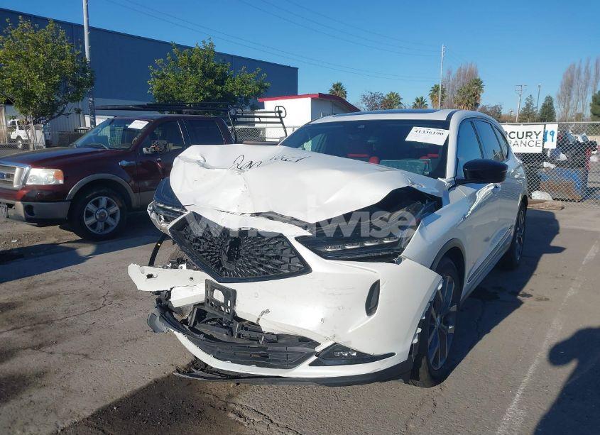 Photo 2 of 2022 Acura Mdx A-SPEC PACKAGE (VIN 5J8YE1H01NL039590)