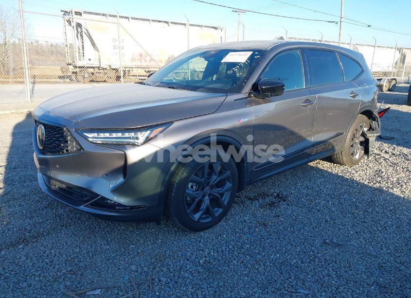 Photo 2 of 2022 Acura Mdx A-SPEC PACKAGE (VIN 5J8YE1H02NL034771)