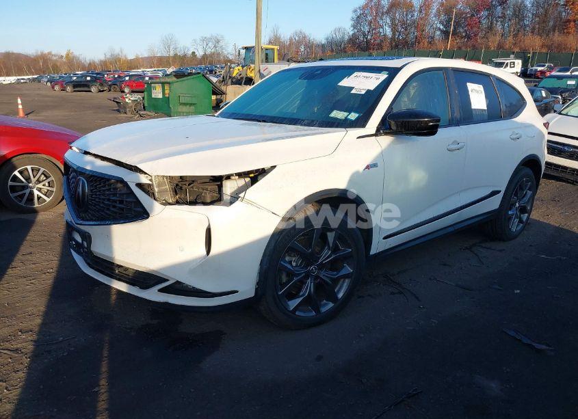Photo 2 of 2022 Acura Mdx A-SPEC PACKAGE (VIN 5J8YE1H05NL027961)