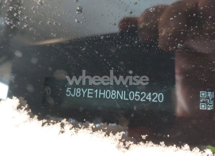 Photo 9 of 2022 Acura Mdx A-SPEC PACKAGE (VIN 5J8YE1H08NL052420)