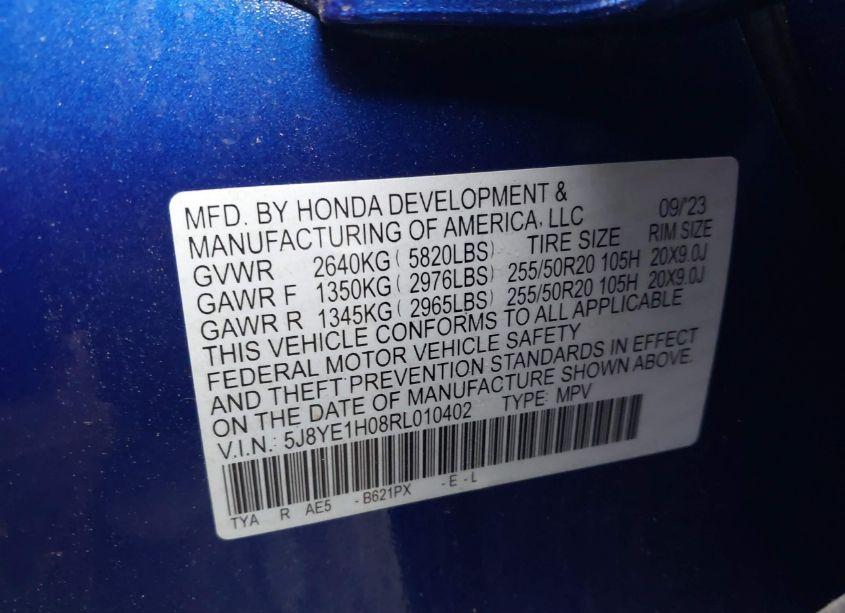 Photo 9 of 2024 Acura Mdx A-SPEC (VIN 5J8YE1H08RL010402)