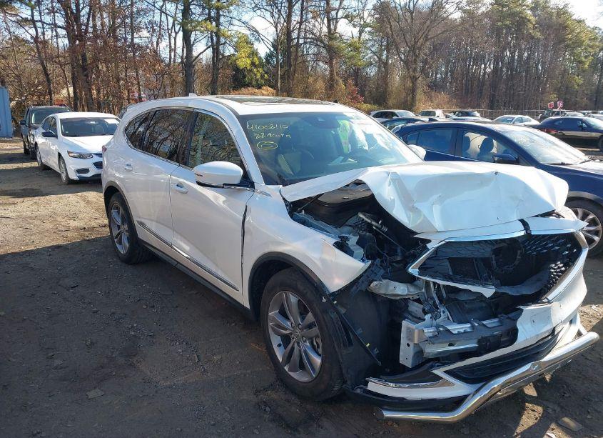2022 Acura Mdx STANDARD (VIN 5J8YE1H37NL004031) main photo