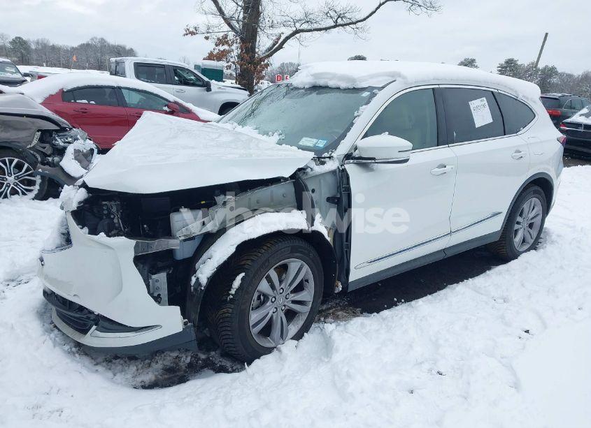 Photo 2 of 2022 Acura Mdx STANDARD (VIN 5J8YE1H39NL016732)