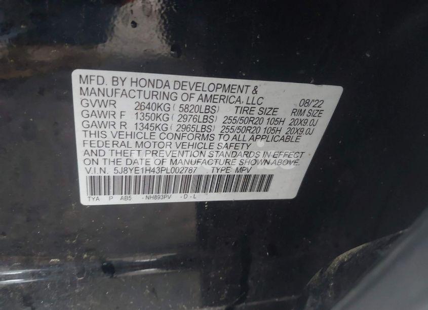 Photo 9 of 2023 Acura Mdx TECHNOLOGY PACKAGE (VIN 5J8YE1H43PL002787)